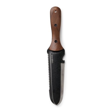 Barebones Living Barebones Walnut Handle Hori Hori Classic Garden Knife, Heat-Tempered, Stainless Steel Blade GDN-046